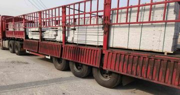 新疆 白麻荔枝面外墙干挂，工厂装车日常