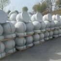 新疆 白麻花岗岩石材圆球，石球，挡车球，隔离球，景观石球，风水球等