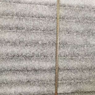 新疆 芝麻白火烧成品厚薄均匀，B料价格接近A料质量