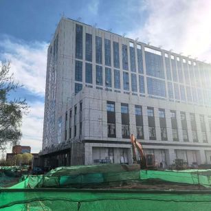 新疆 白麻花岗岩石材外墙干挂