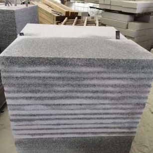 新疆 芝麻白5公分火烧地铺成品，900*400，规格可定制