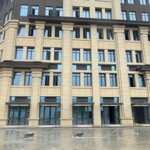 新疆 黄金麻花岗岩荔枝面小区外墙干挂