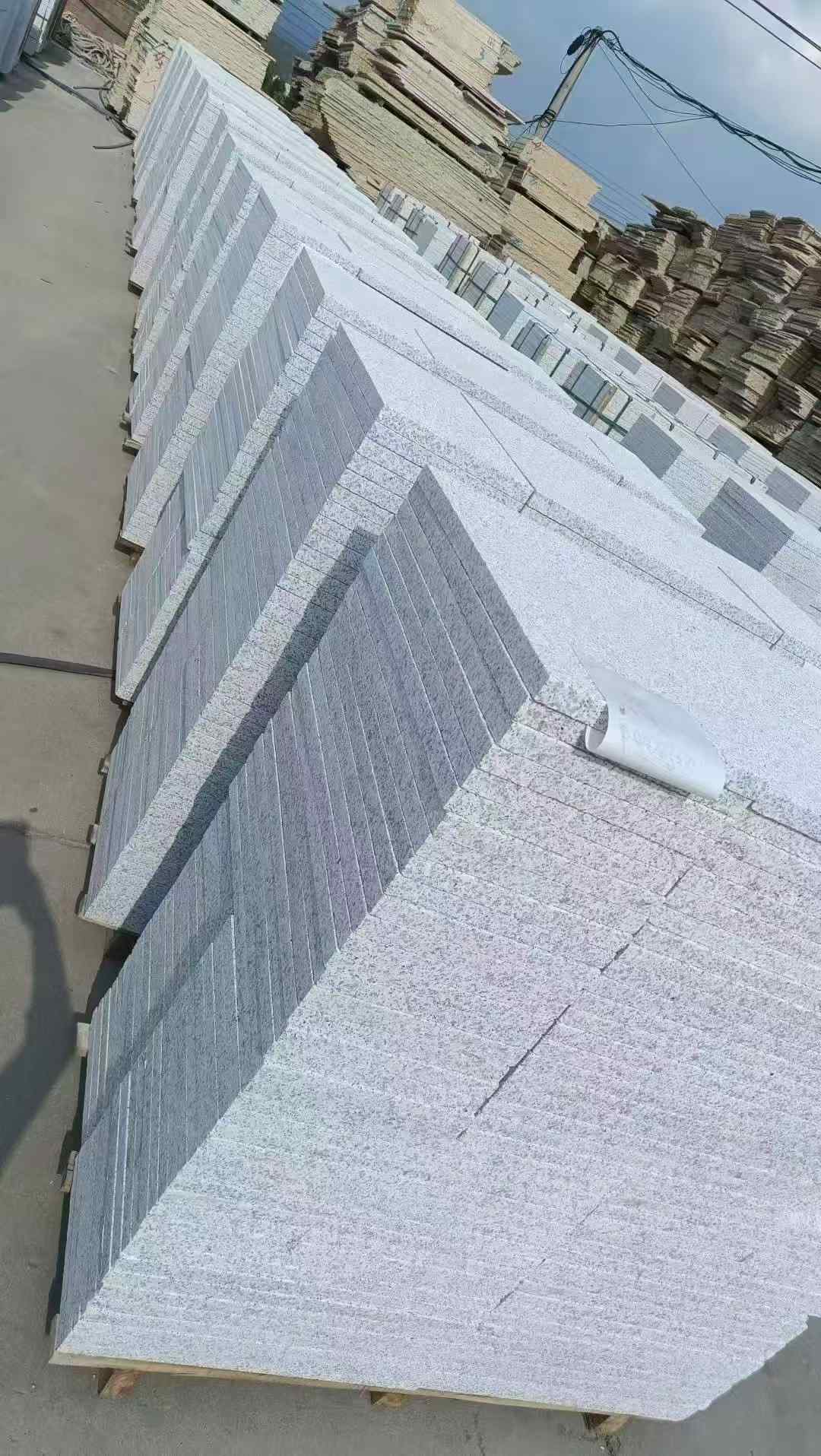 新疆 白麻荔枝面花岗岩地铺石