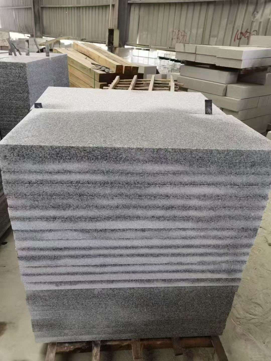 新疆 芝麻白5公分火烧地铺成品，900*400，规格可定制